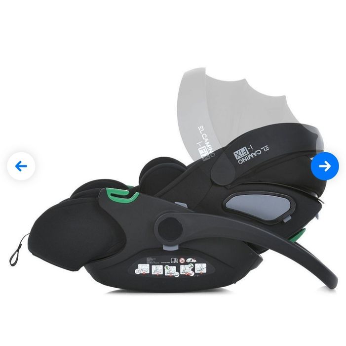 Автокрісло автолюлька El Camino ME 1110 i Fix