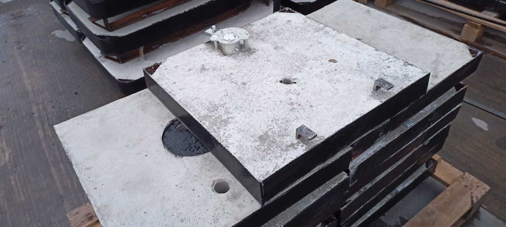 Pokrywy, włazy, oprawy telekomunikacyjne, ramy, zwieńczenia