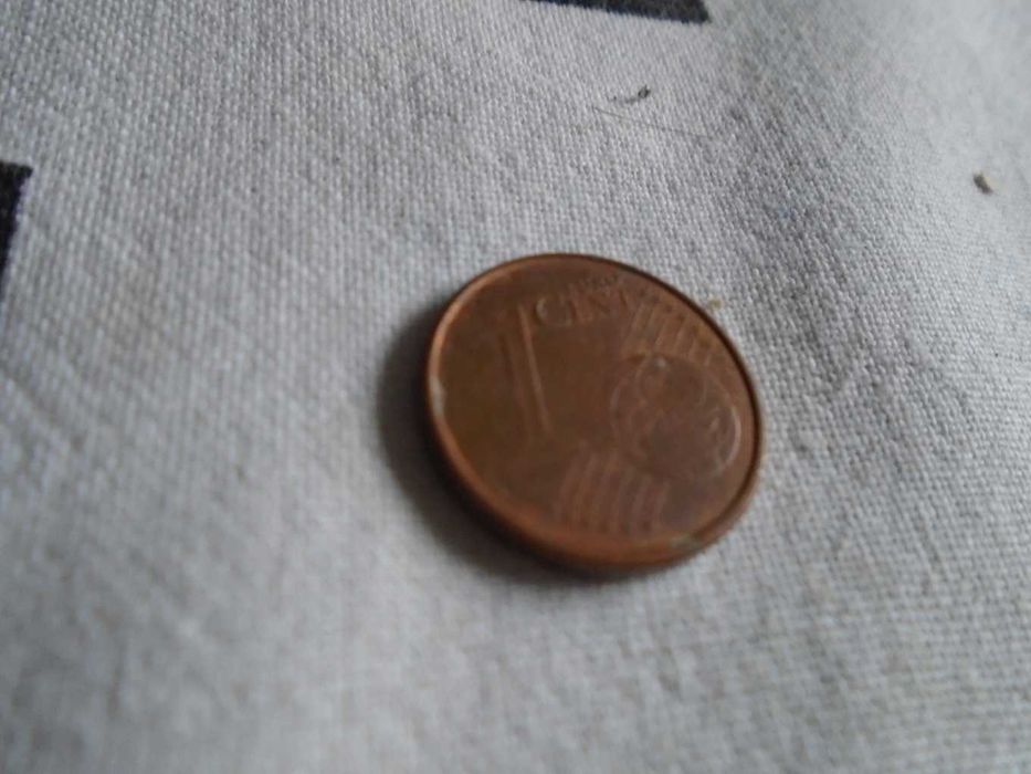moneta 1 euro cent Hiszpania