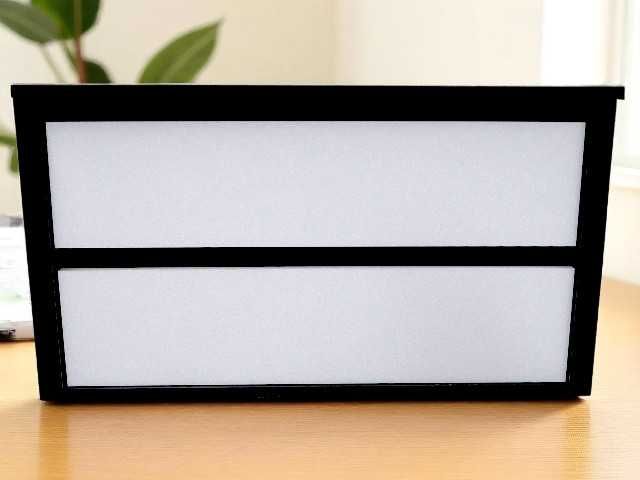 Mesa de Cabeceira Preta e Cinza | Nova | Já Montada | Entrega Grátis