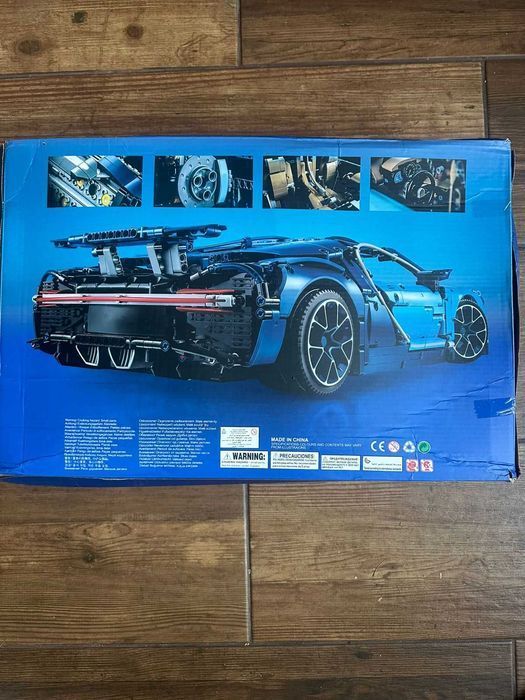 ‼️КОЛЬОРОВА КОРОБКА‼️ Bugatti Chiron 4031 сумісний з LEGO (Код 1011)