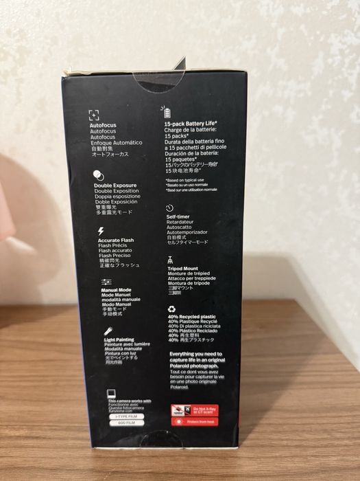 Камера Polaroid NOW Plus Generation 2 Instant Camera White