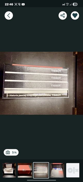 Pudełko do zegarka tissot