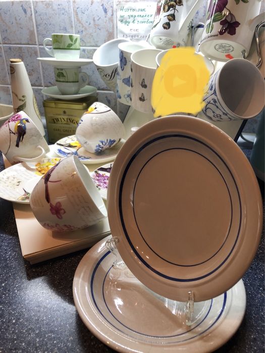 Редкость:костяной/обычн. фарфор:чашки,тарелки,ёмкость,напёрстки,раннер