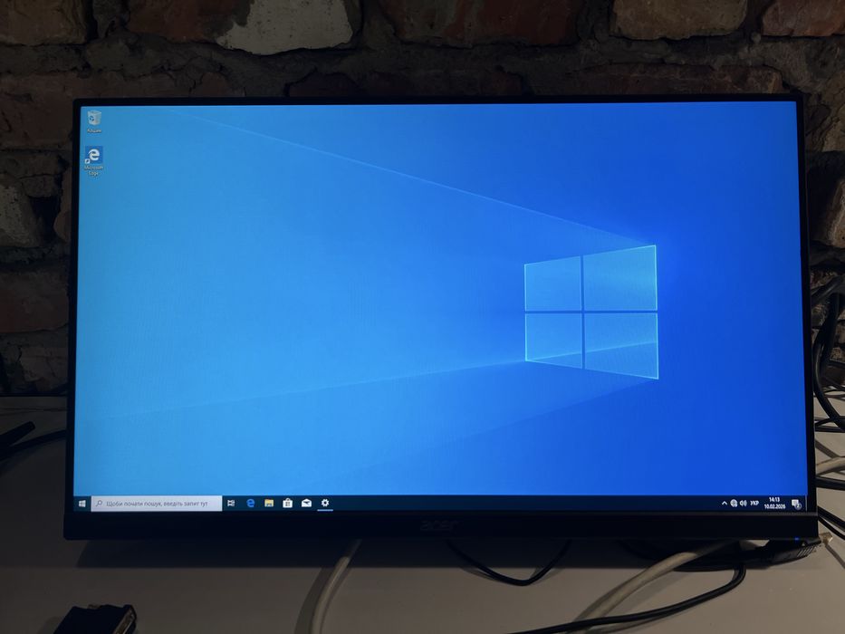 Ігровий безрамковий монітор Acer 24 діагональ