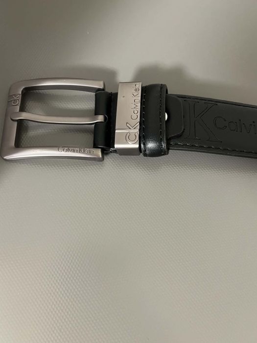 Skórzany Pasek Męski Calvin Klein