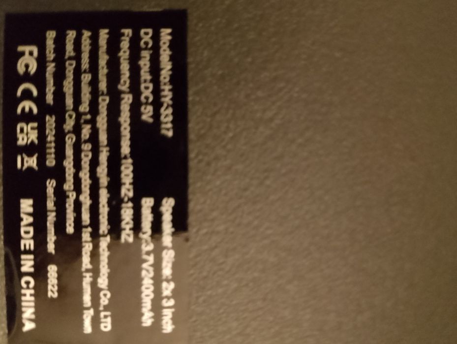 Głośnik Karaoke HY-3317 Bluetooth 5.0 plus mikrofon