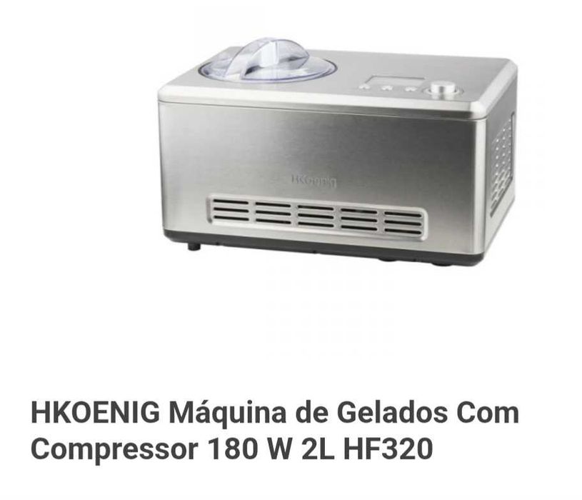 Máquina de gelados, sorvetes e iogurtes HKoenig