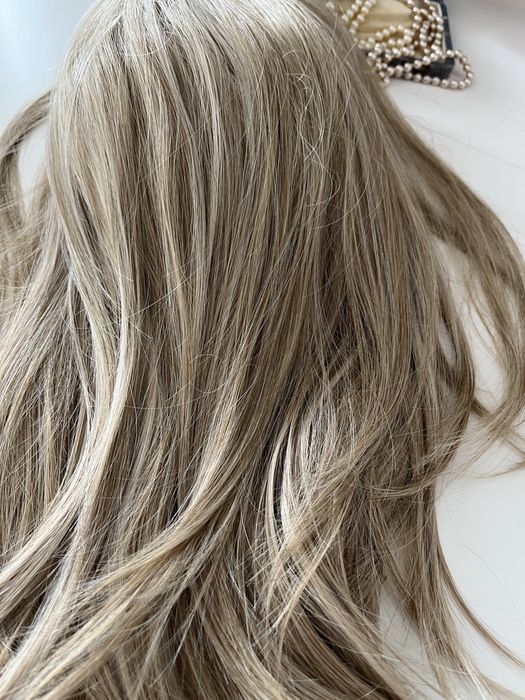 Peruka blond 50 cm