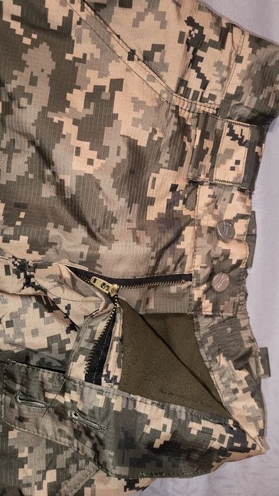 Утеплені тактичні штани Staff waterproof fleece pixel XS