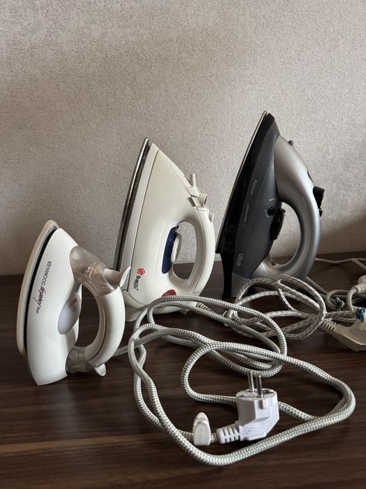 Продам свої парові праски Domotec, Vitek, Kenwood