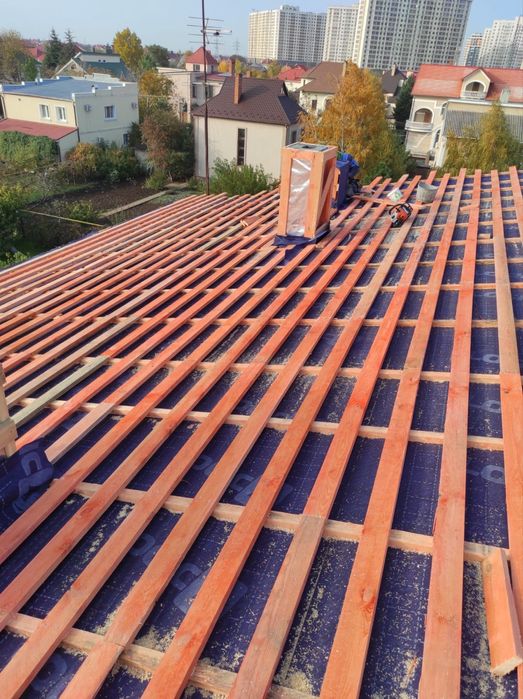 Кровельные Работы Монтаж Черепицы Реконструкция Замена Крыши Утепление