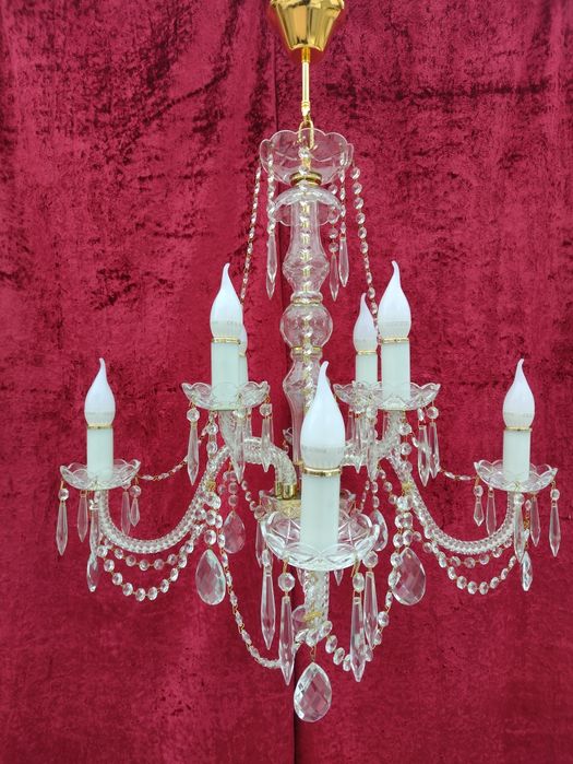 Хрустальная люстра Чехія