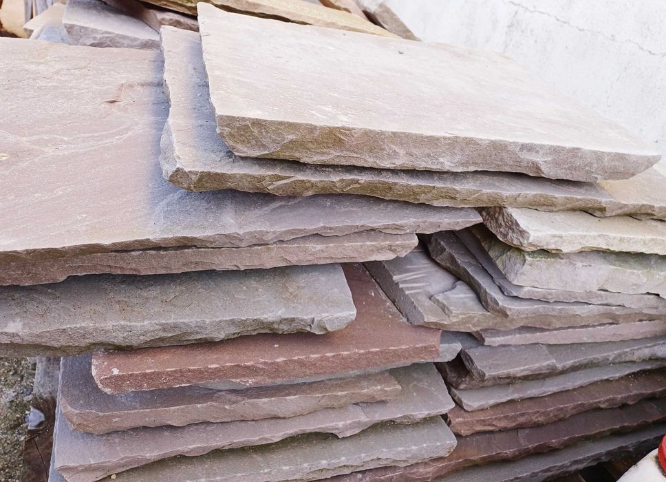 Pedras em granito, grès, calcario