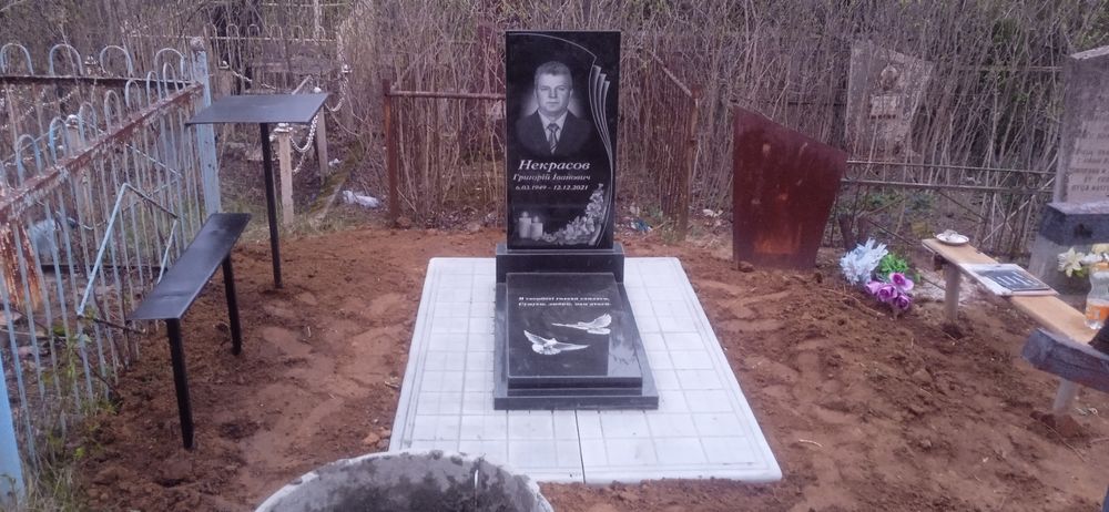 Изготовление памятников,укладка плитки