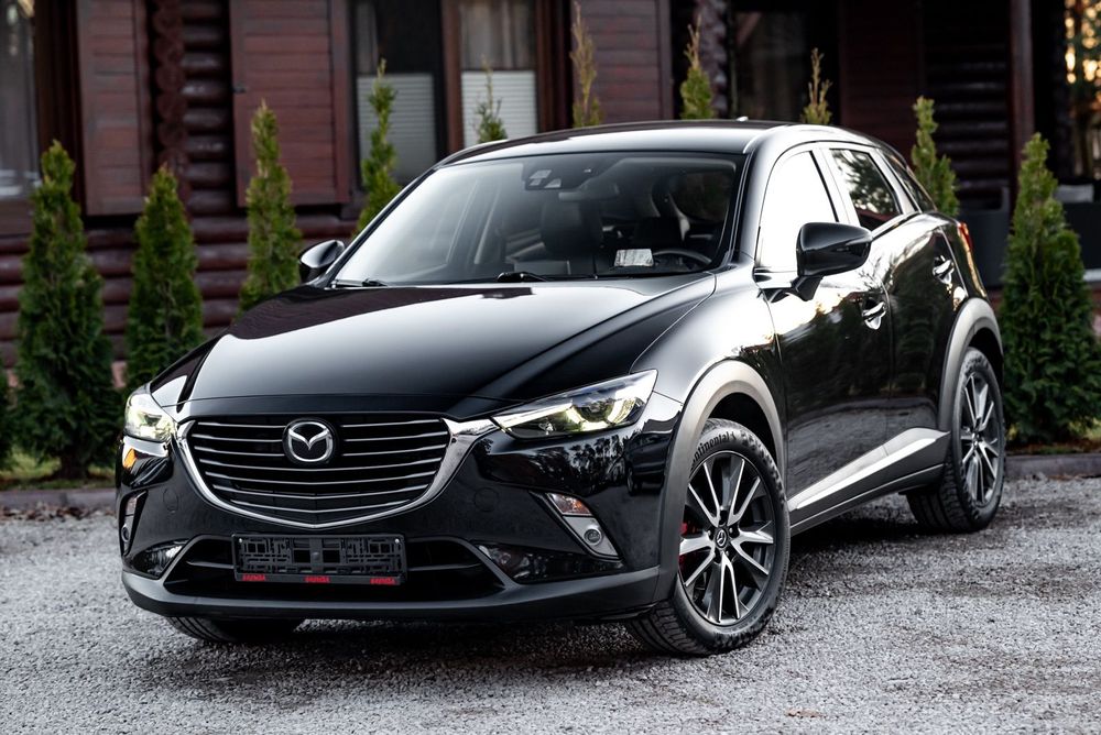 Mazda CX-3 2.0i 120KM LED Kamera Nav Grzane Fot Skóra Head Up RVM Lane Ass. BOSE