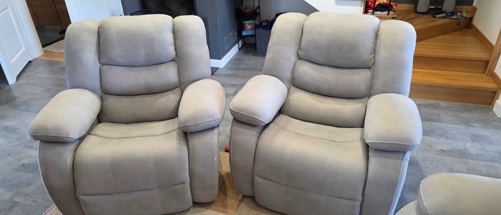 Zestaw KAOS POD funkcje RELAX (Sofa 3os. + 2 Fotele)
