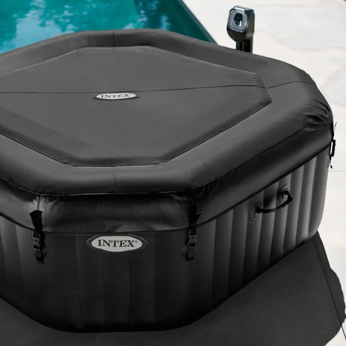 Intex PureSpa JACUZZI Jet & Bubble Deluxe – Ø 201 x 71 cm – czarny Octagon