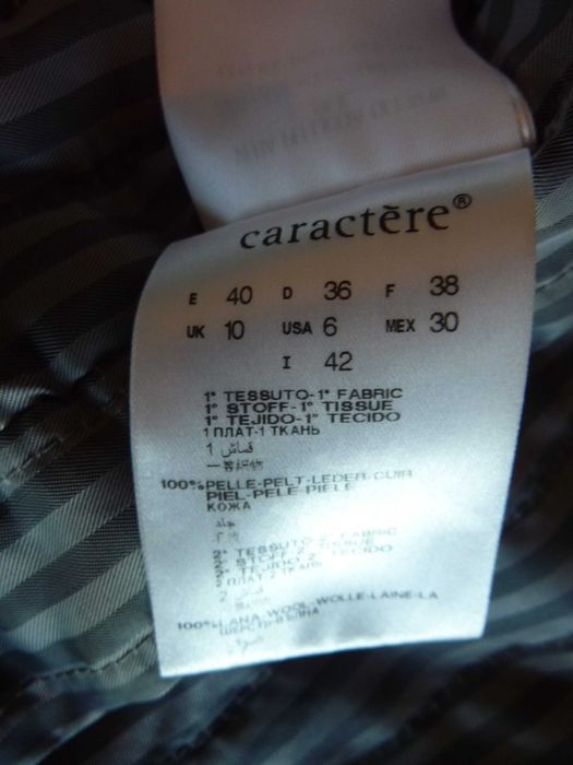 Casaco senhora  CARACTÉRE (pele)