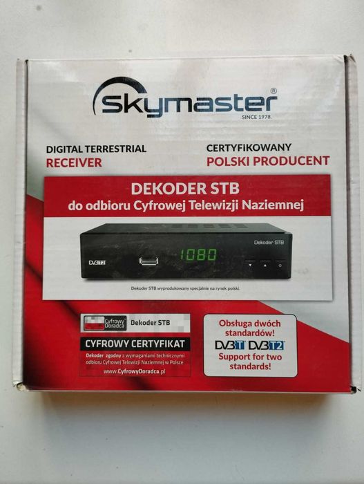 Dekoder Skymaster STB DVB-T2