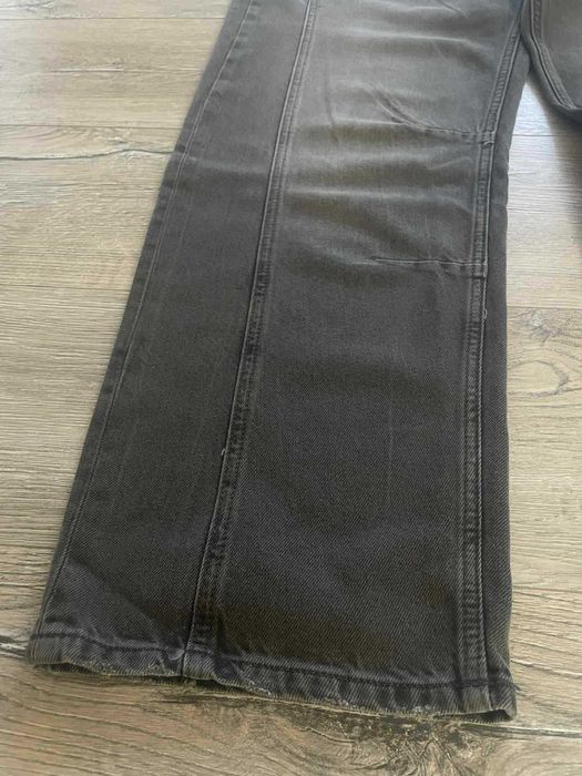 Jeansy/Spodnie ZARA. Baggy fit/Oversize, brązowe. Roz. 42