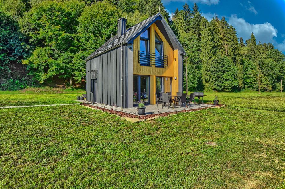 Osada Pod Maliną - Nowy Domek nad Rzeką z Jacuzzi !