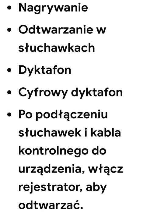 Cyfrowy dyktafon szpiegowski