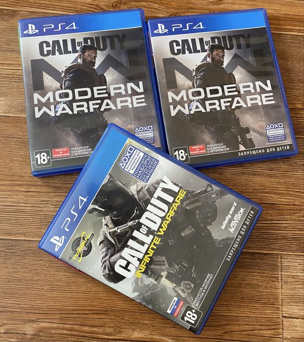 Sony PS4: Mafia, Armored Core, Call of Duty, FarCry, Deux Ex, Sherlock