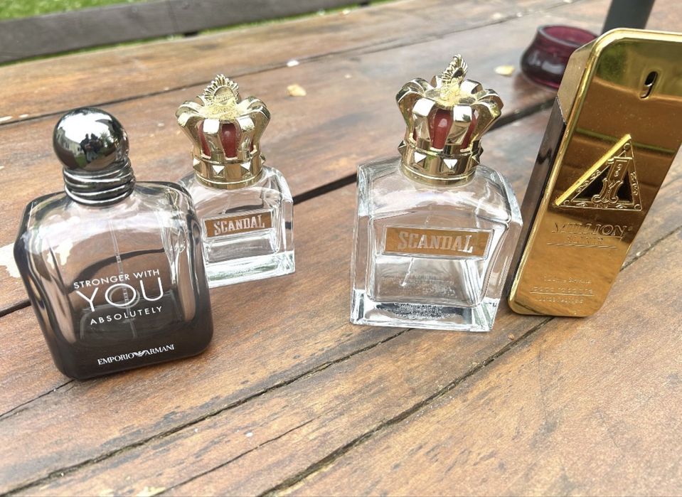 Zużyte butelko po orhinslbych perfumach