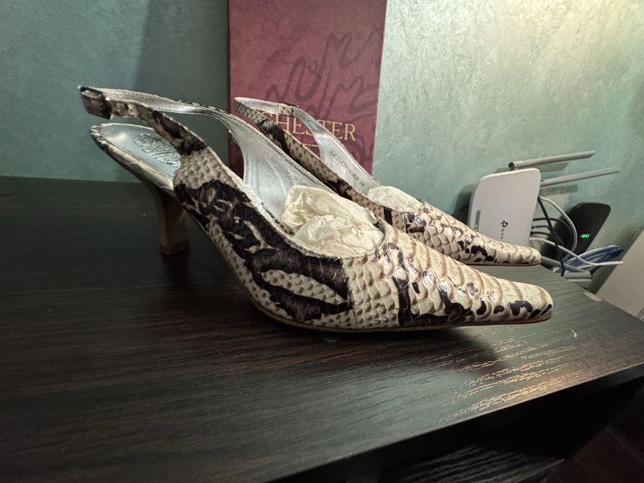 Боссоножки кожанные Chester