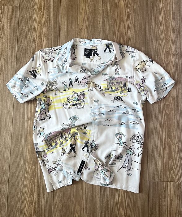Vans x Kide Baharudin hawaiian shirt