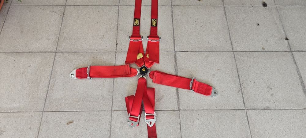 2 unidades Cintos de 6 pontos OMP