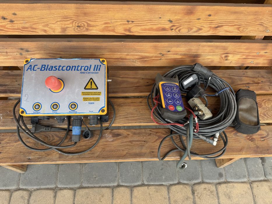 Zestaw do zdalnego piaskowania Ac-blastcontrol 3