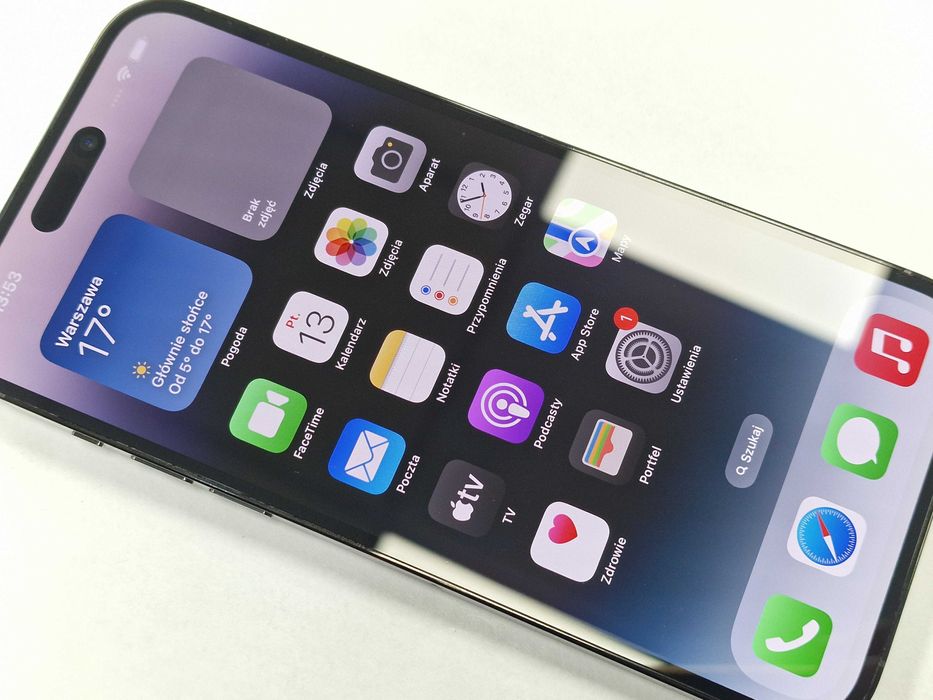 Iphone 14 PRO MAX 128GB/ Space Black/ BAT 87%/ Grade A-/ GW 12 MC/ + ładowarka