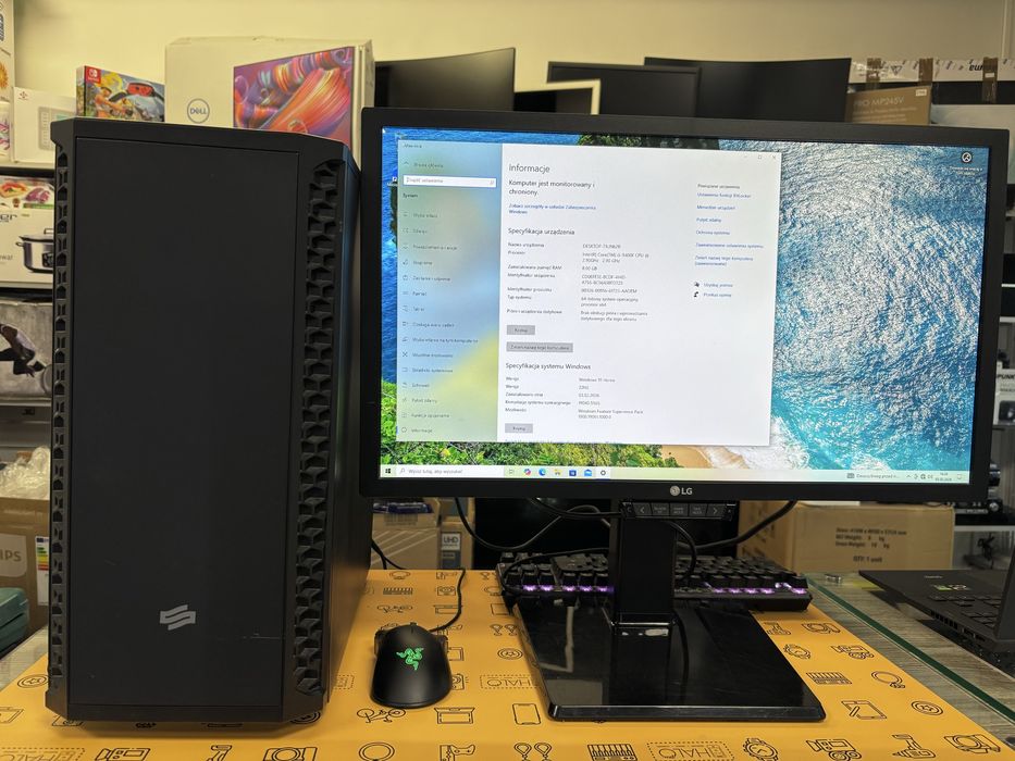 Komputer PC i5/8GB/500GB + 512GB SSD/Radeon RX5500XT, HALOgsm Łódź