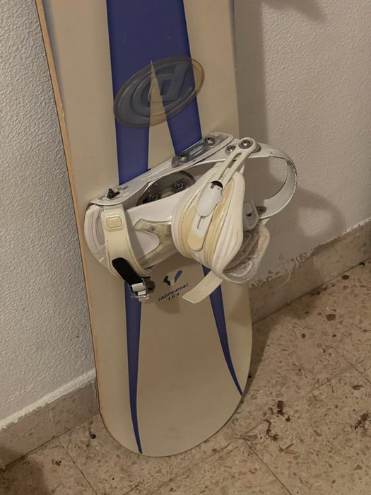 Prancha de snowboard rossignol 164 com bindings