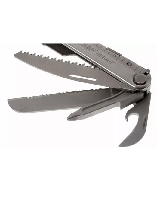 Мультитул Leatherman Rebar Stainless Steel, синтетический чехол 831557