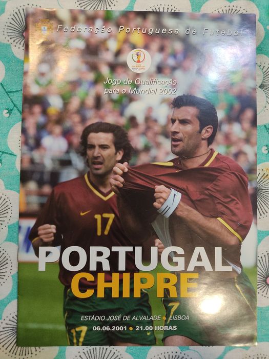 Programa oficial Portugal Chipre 2001