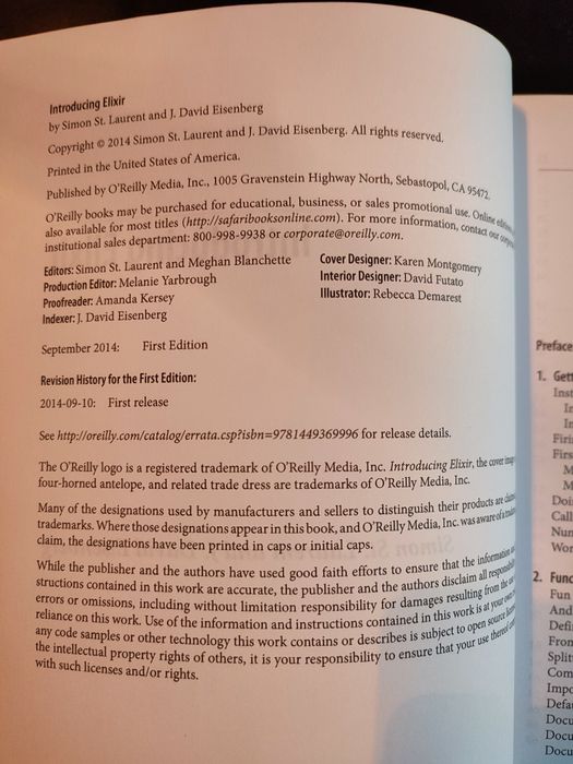 Introducing Elixir. Getting started in functional programming