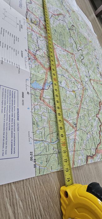 Mapa Lotnicza Low Level 1:250000