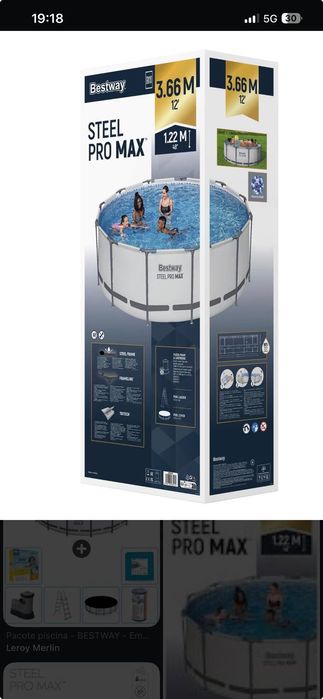 Piscina bestway 3.66