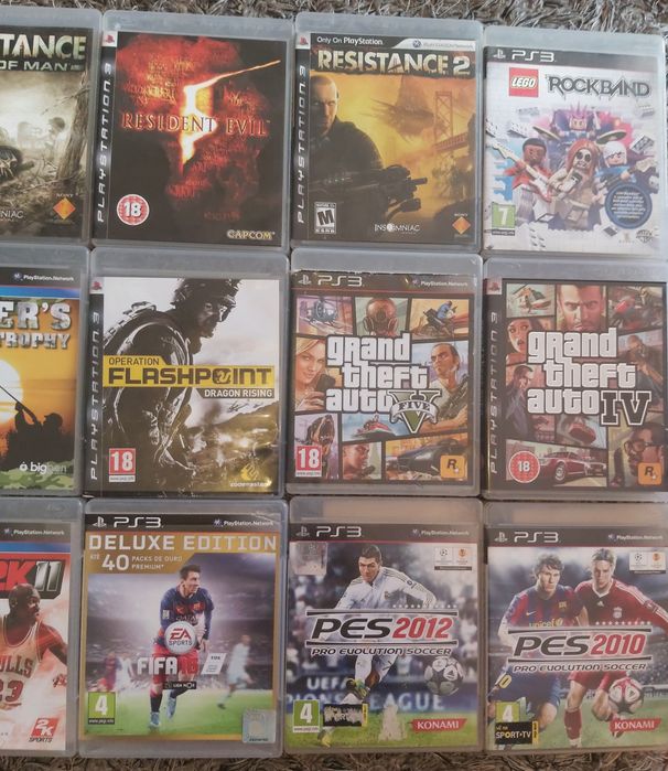 Ps2 Ps3 vários jogos.