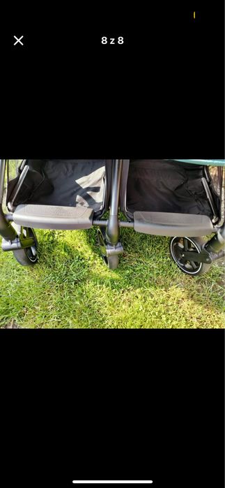 Wozek blizniaczy lub rok po roku