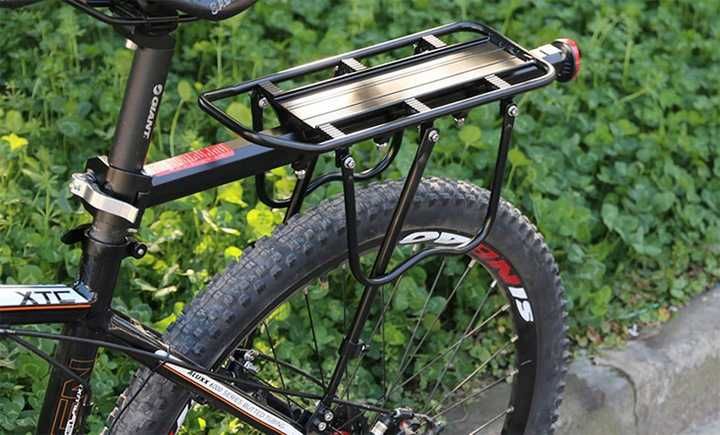 NOWA torba rowerowa + bagażnik aluminiowy uniwersalny ZESTAW mocny