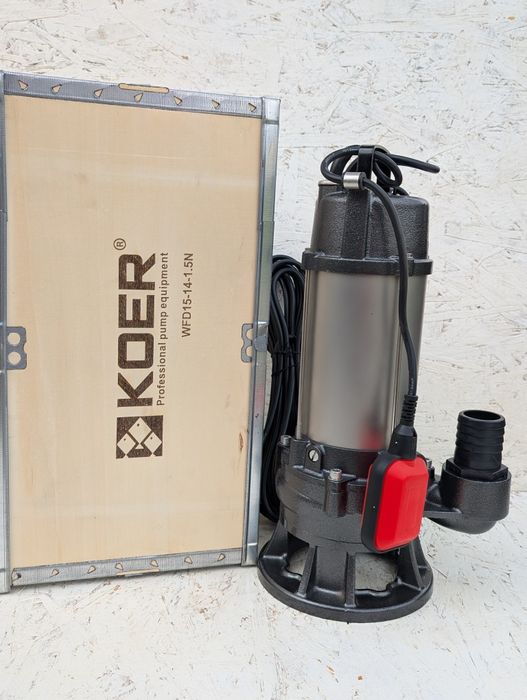 KOER WFD15-14-1.5N професійний фекальний насос