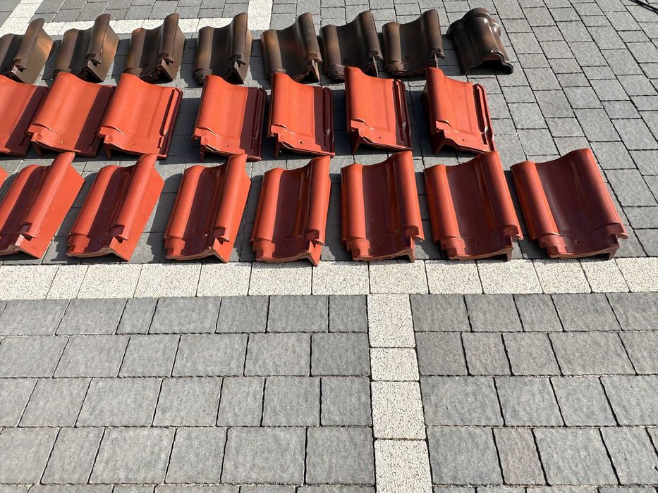 Dachówka Roben Fleming Rustykalna Miedziany Kasztan Jesienny Liść bocn