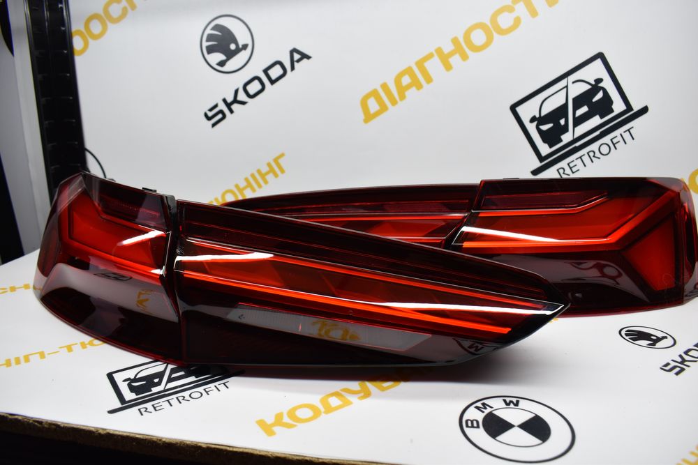 Фонари европейские Audi A5 8W F5 8W6 2020+ Европа EU Ліхтарі задние