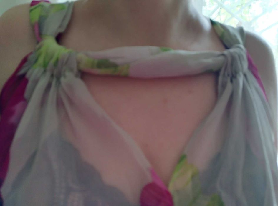 Красивое платье Eleni Viare Франция вискоза макси р.38 или 48 50 52