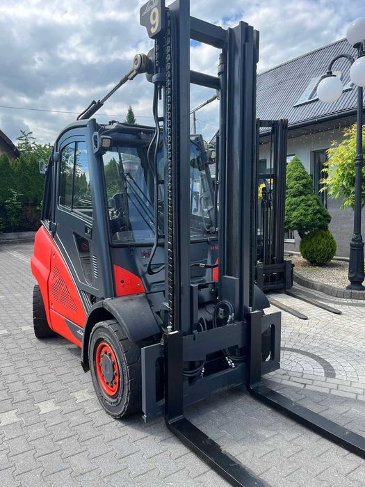 Wózek widłowy LINDE H50D widlak diesel duplex 394 5t