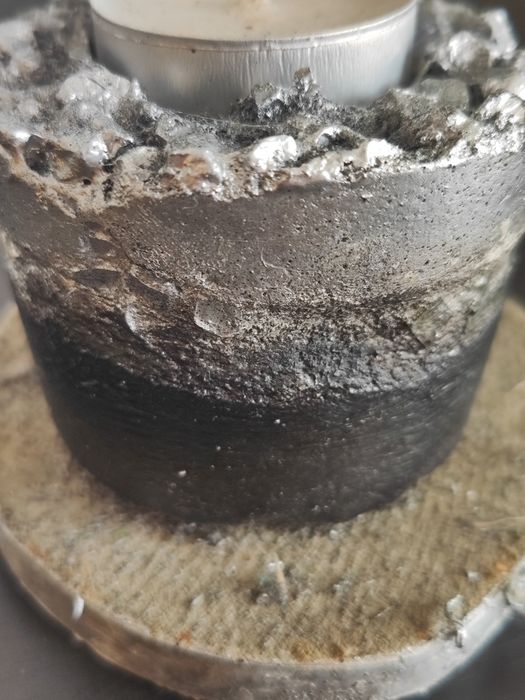 Vela com textura Vulcânica